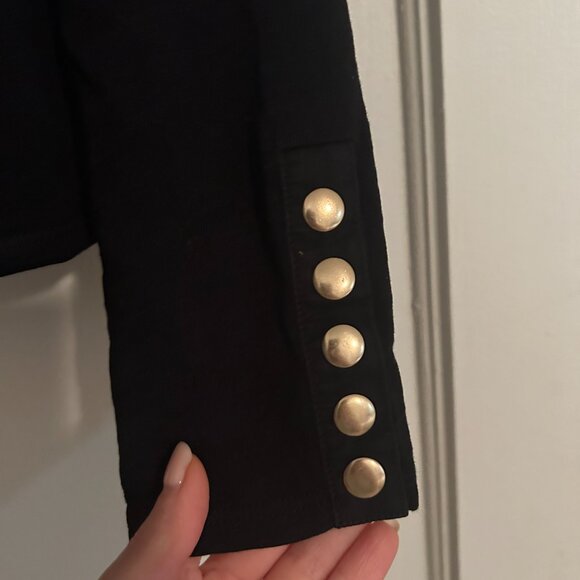 Nation Los Angeles "Anita" Asymmetrical top in Black (S) - NEW with tags - Picture 3 of 7